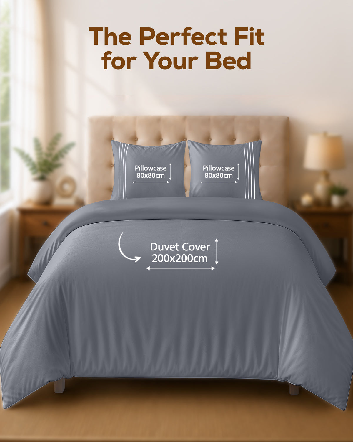 Fine Embroidery Duvet Cover Set