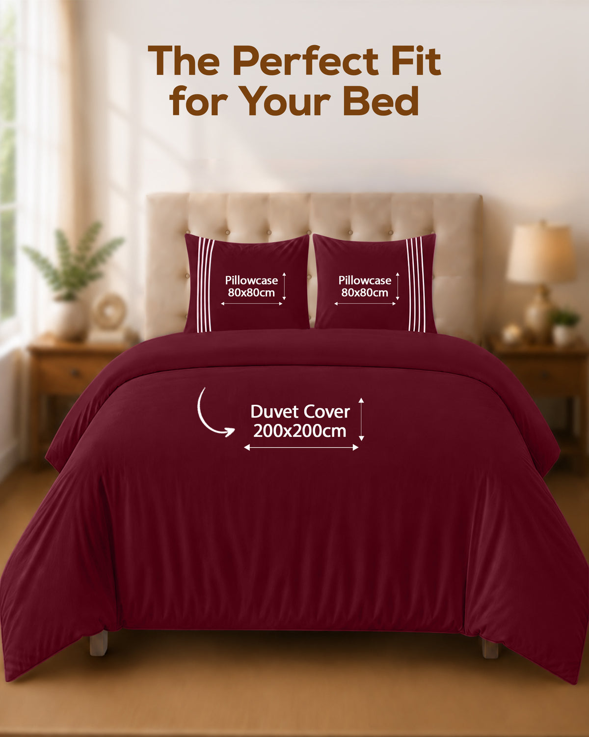 Fine Embroidery Duvet Cover Set