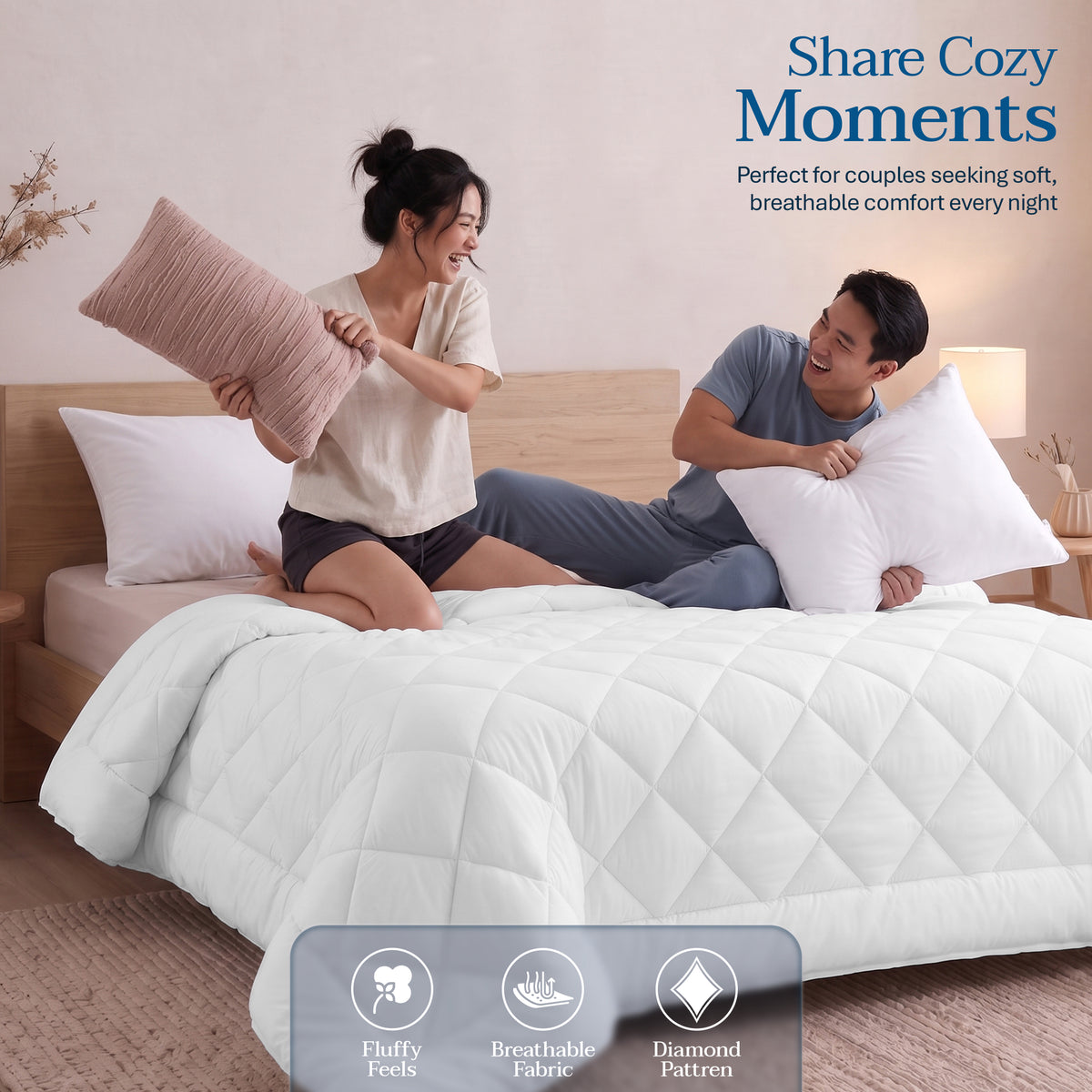 SummerBreeze Diamond Stitch Duvet