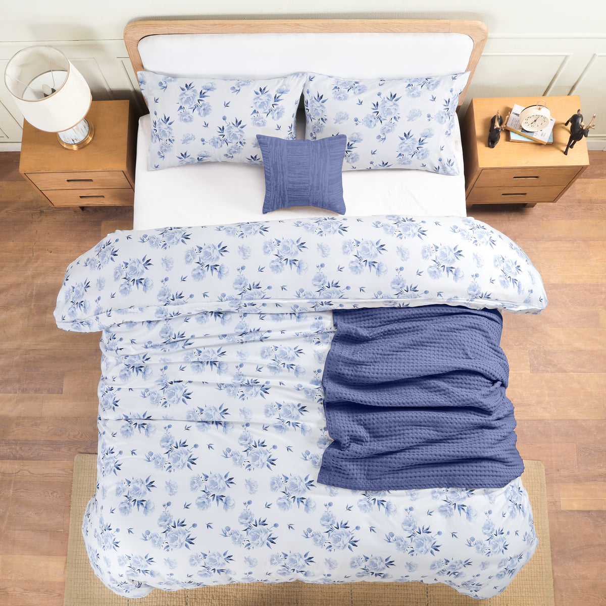 Signature Floral Brushed Duvet Set