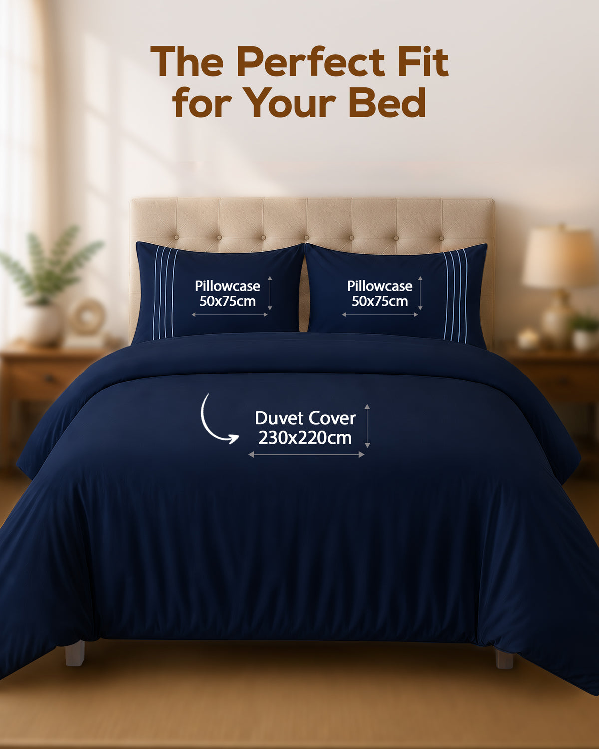 Fine Embroidery Duvet Cover Set