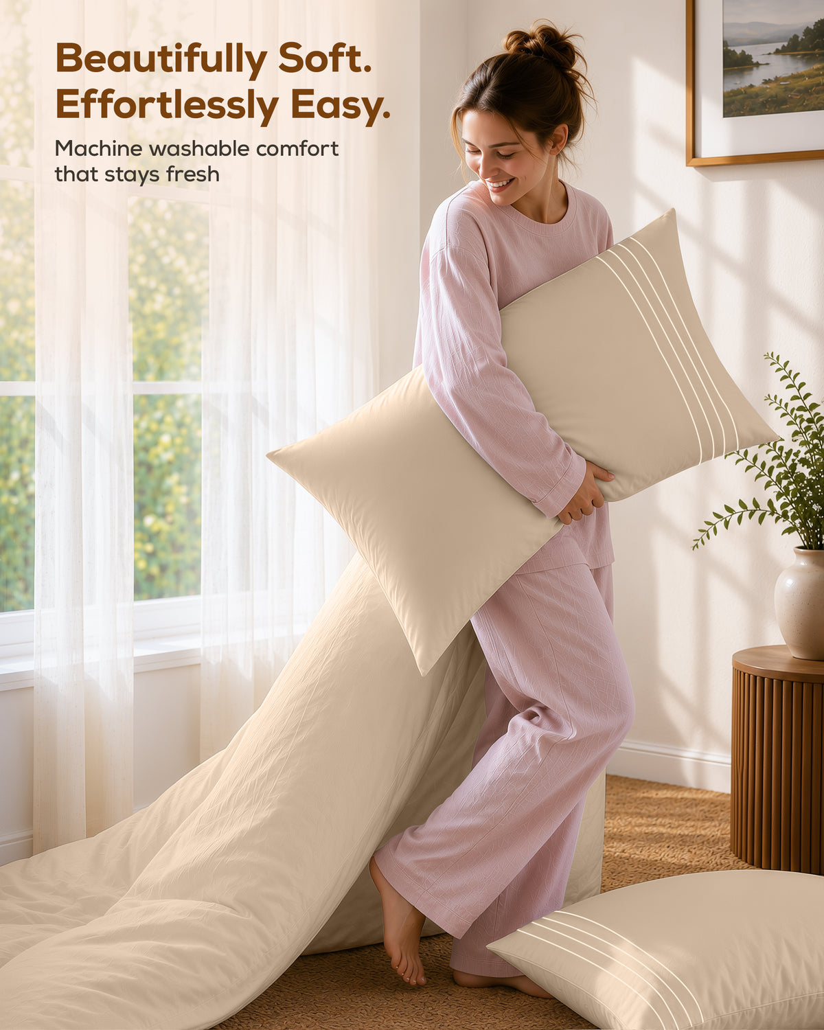 Fine Embroidery Duvet Cover Set