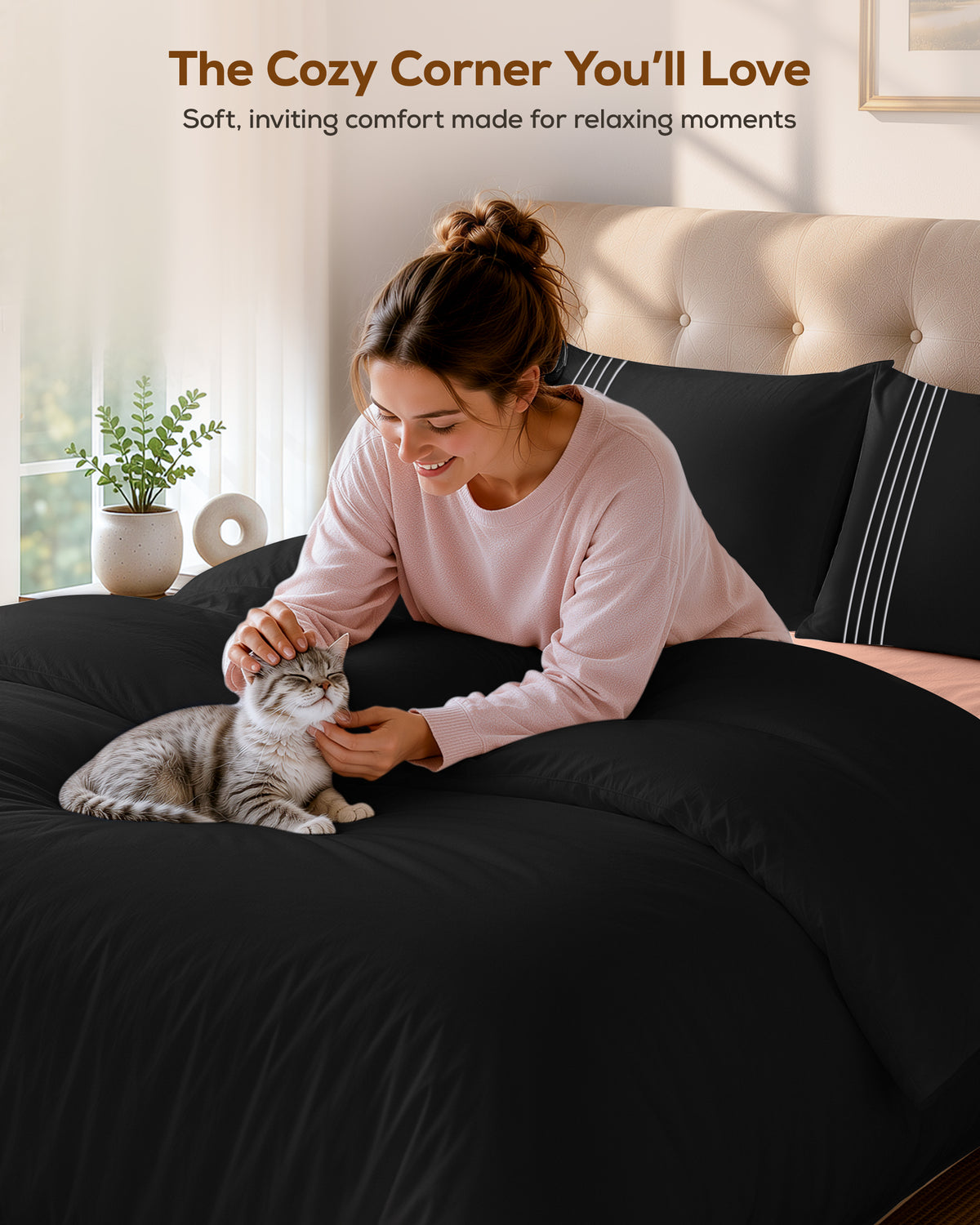 Fine Embroidery Duvet Cover Set