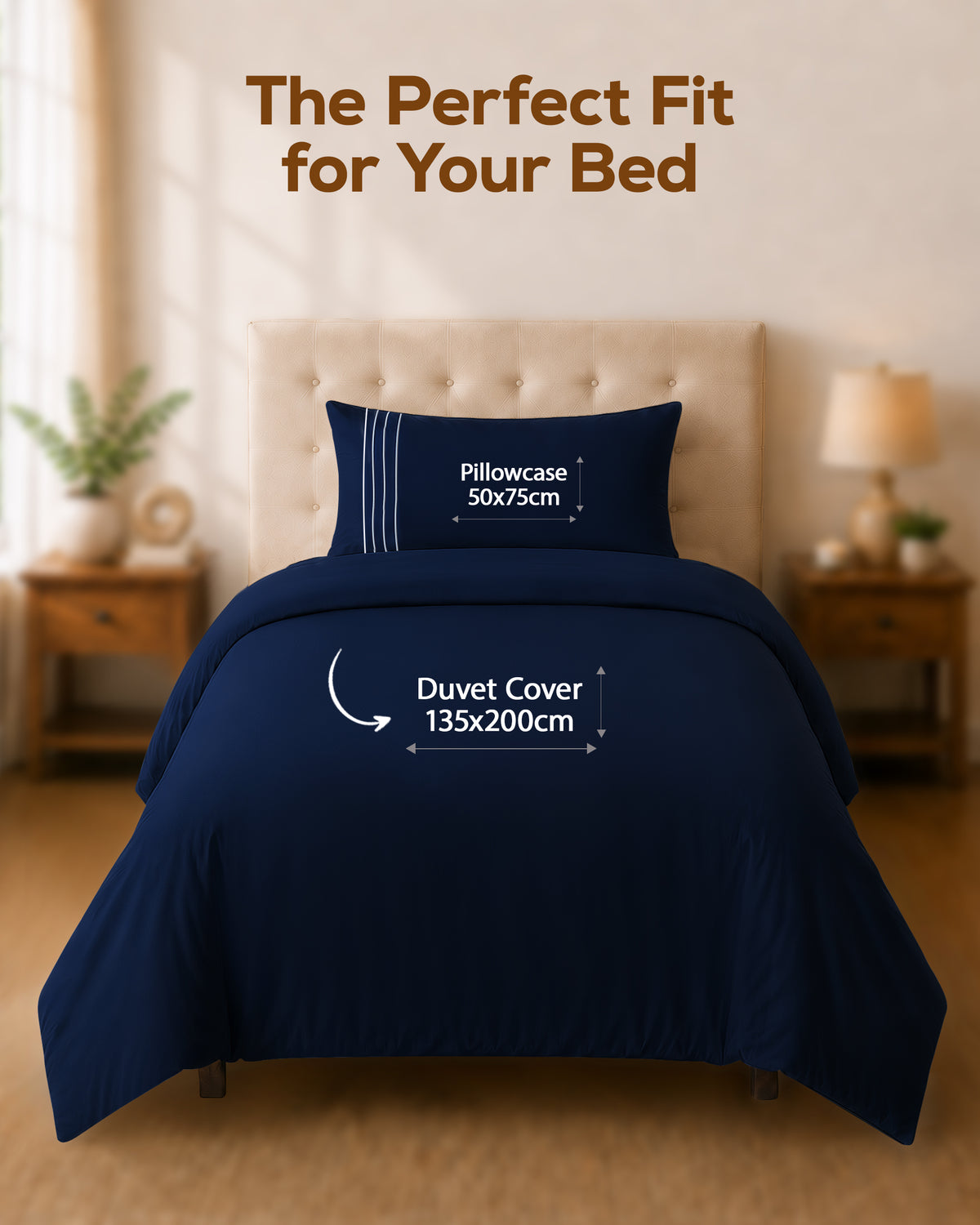 Fine Embroidery Duvet Cover Set