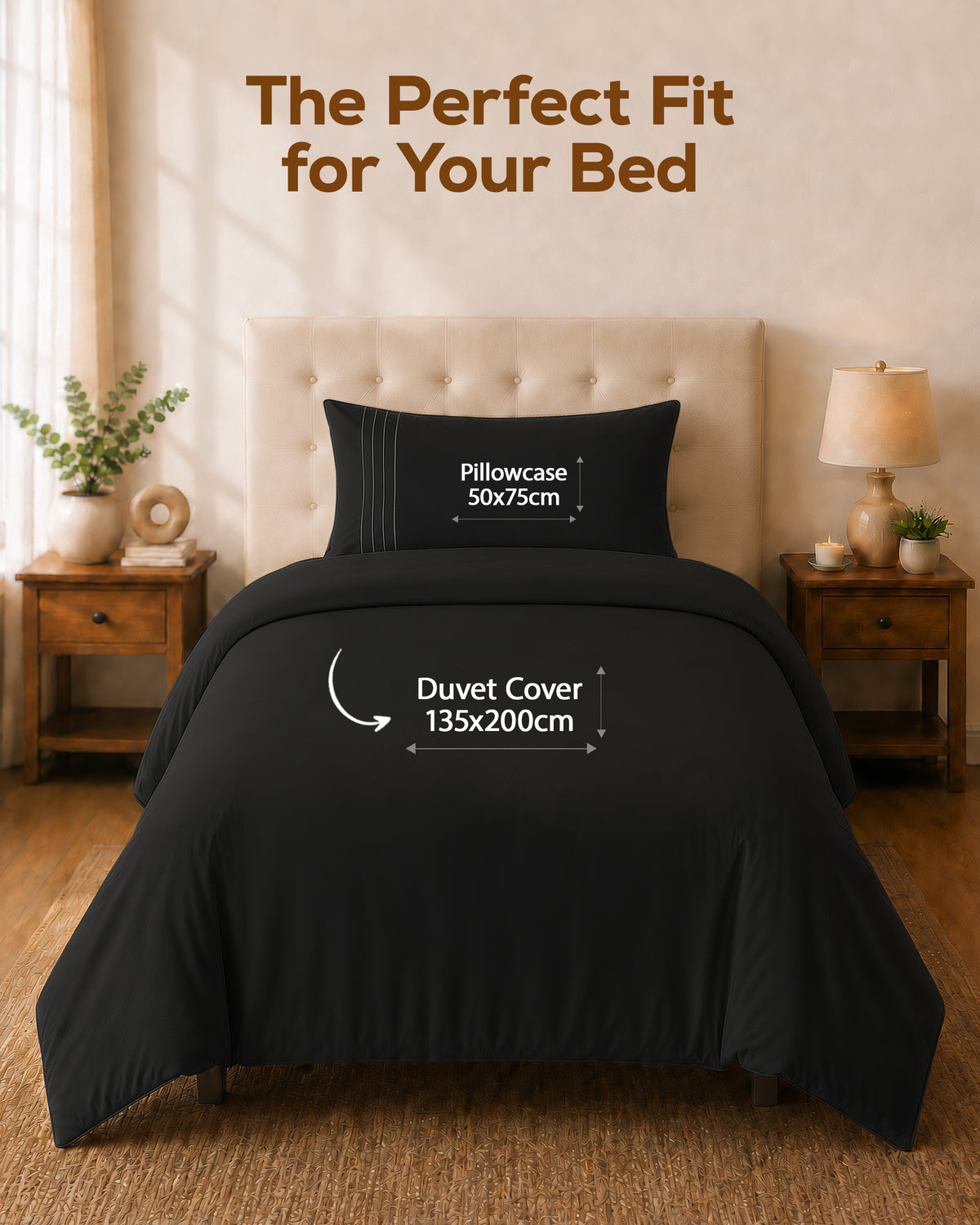 Fine Embroidery Duvet Cover Set
