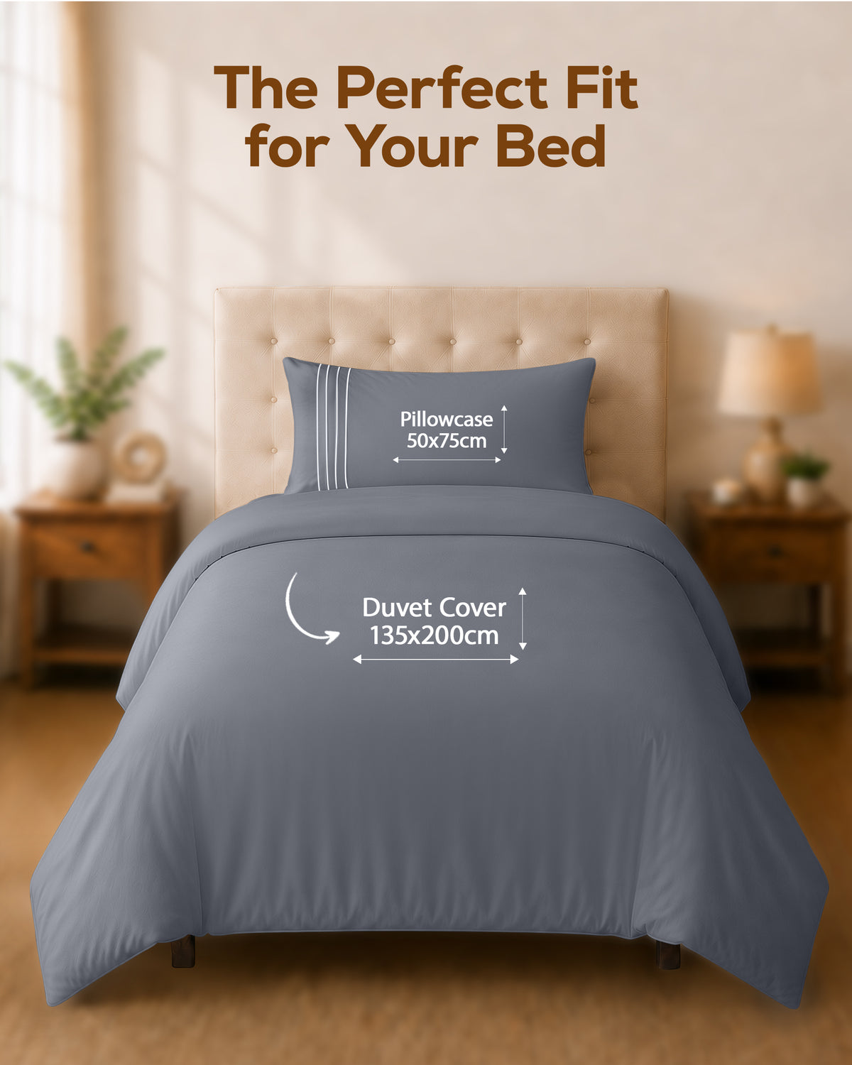 Fine Embroidery Duvet Cover Set