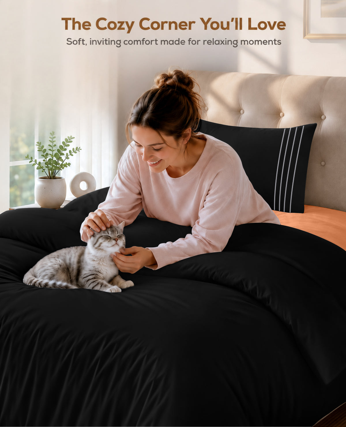 Fine Embroidery Duvet Cover Set