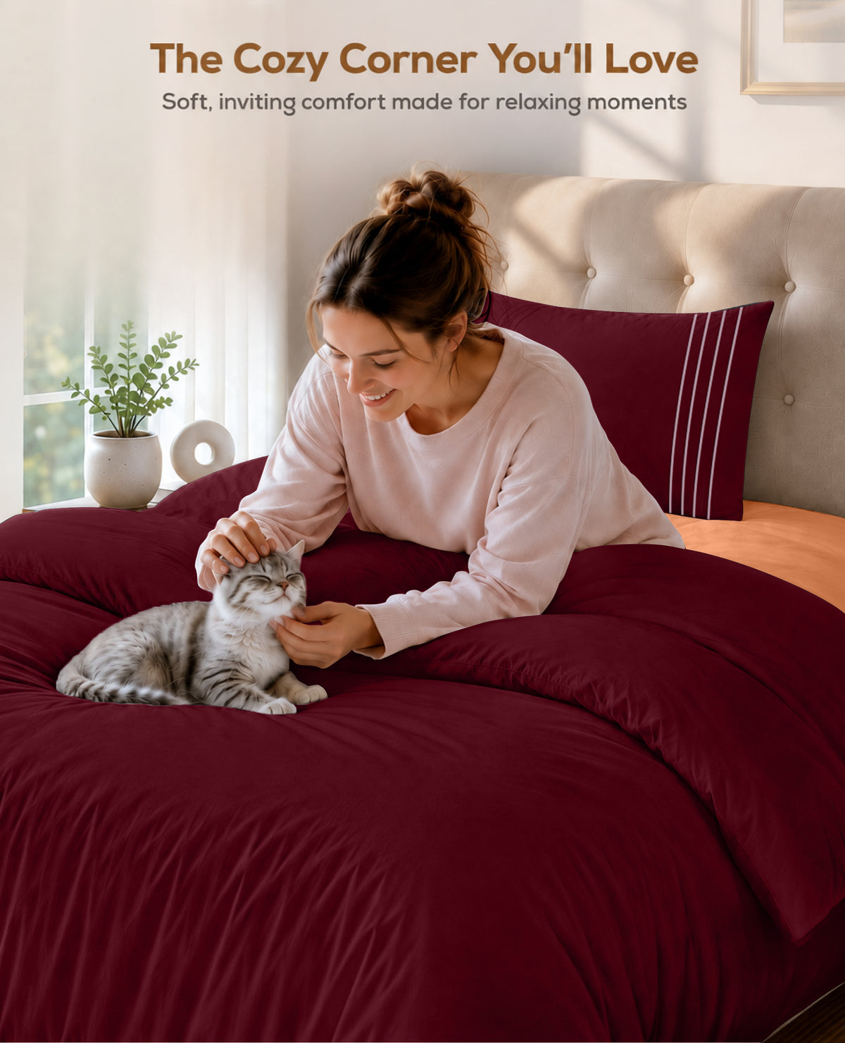 Fine Embroidery Duvet Cover Set