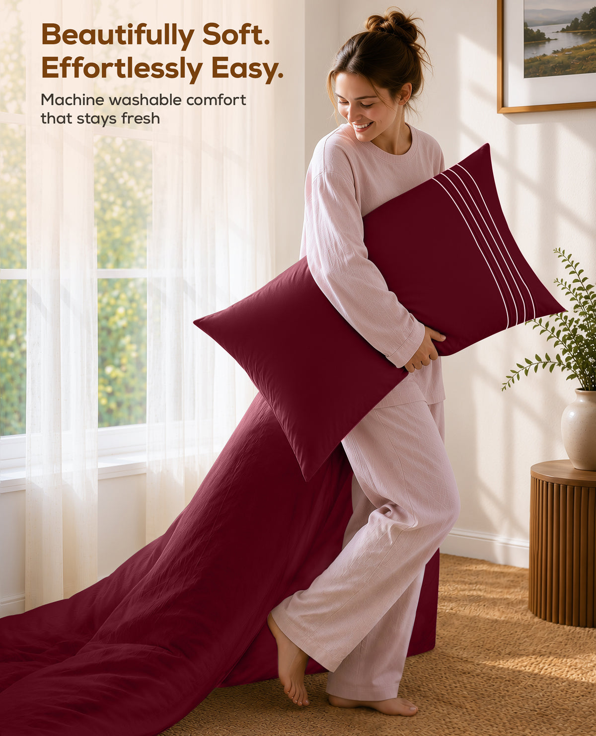 Fine Embroidery Duvet Cover Set