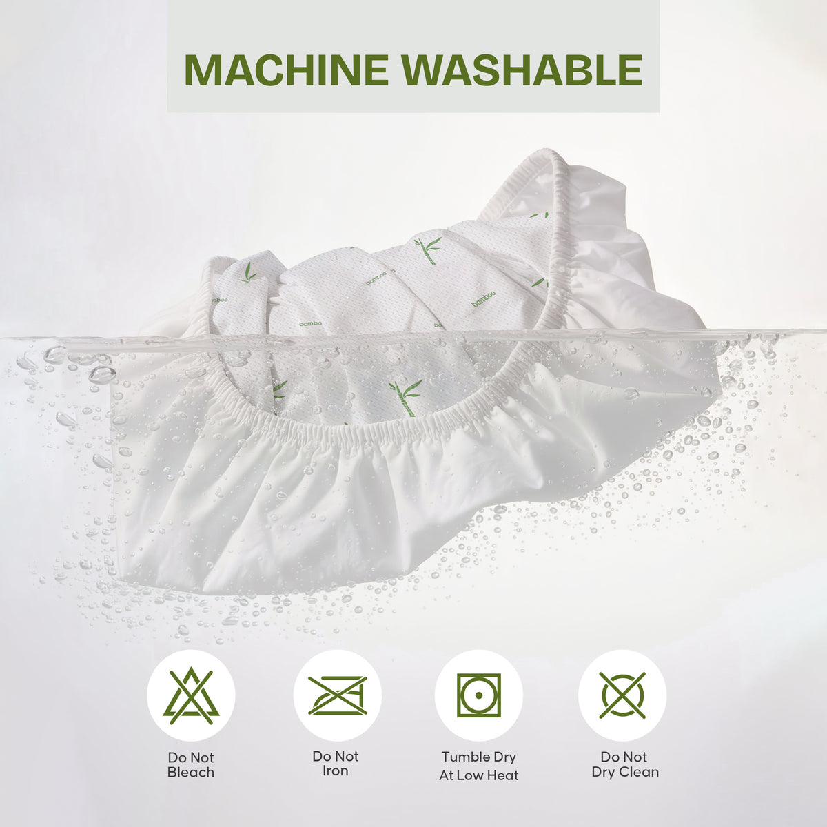 CoolWeave Bamboo Mattress Protector