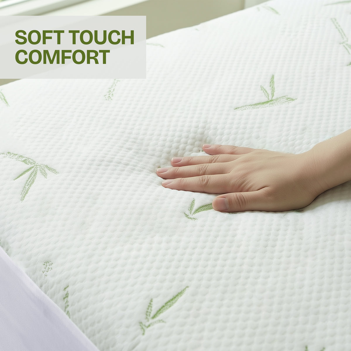 CoolWeave Bamboo Mattress Protector