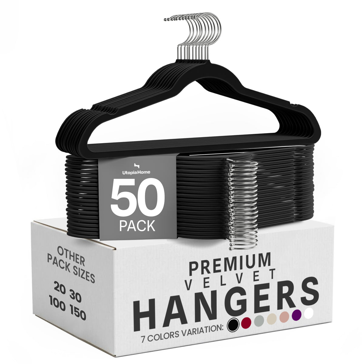 Non-Slip Velvet Clothes Hangers